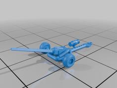 Gauss Rifle Field Gun 3D Printer Model