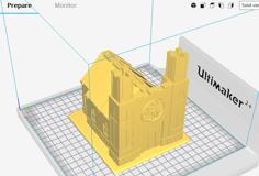 Church 3D Printer Model