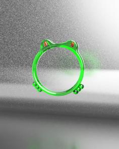 Ring Frog 3D Printer Model