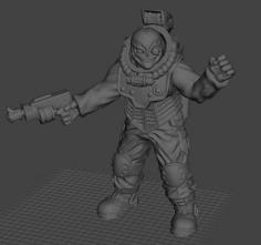 Alien Cult Modular Raiders 3D Printer Model