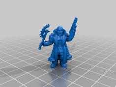 Melee Chaos Cultists/ Renegade Traitors 3D Printer Model