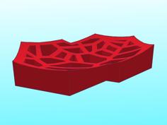 Voronoi Soap Dish 3D Printer Model