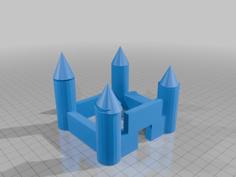 Castle 3D Printer Model