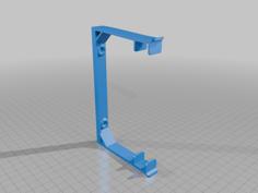 Wall Mount For Huawei Router Model B535-232 (remix, +2cm From Wall) 3D Printer Model