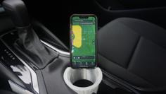 Cupholder Phone Dock 3D Printer Model