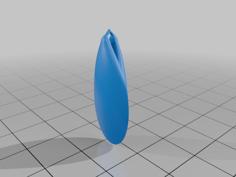 Simple Earrings 3D Printer Model