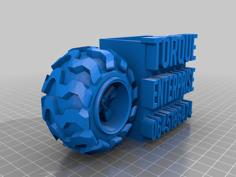 Torque Pen Holder Sq 3D Printer Model