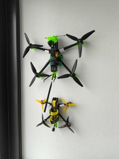 Drone Wall Mount 3D Printer Model