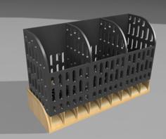 Cutlery Dish Rack / Basket 3D Printer Model