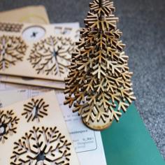 Laser Cut Laser Xmas Tree Remix