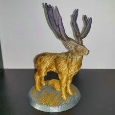 Elk Deer 3D Printer Model