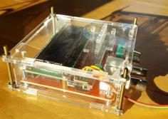 Laser Cut DDS Signal Generator Case