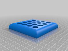 AA And AAA Battery Holder 3D Printer Model