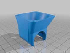 Kingroon KP3S Fanduct 3D Printer Model