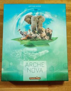 Ark Nova + Marine Worlds – Board Game Insert – Sleeved Cards 3D Printer Model