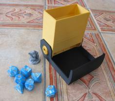 Tofty’s Portable Dice Tower Remix 3D Printer Model