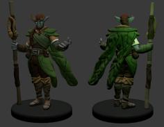 Firbolg Druid 3D Printer Model