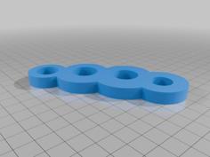 Knuckle Duster 3D Printer Model