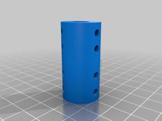 Z Coupler V2 For M4 Set Screws, No Z Wobble! 3D Printer Model