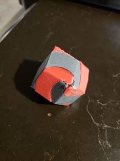 Rhombus Cut In Spiral 3D Printer Model