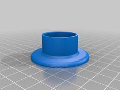 Hot Sauce Upside Down Stand 3D Printer Model