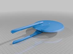 Akula Class_Excelsior-Star Trek 3D Printer Model