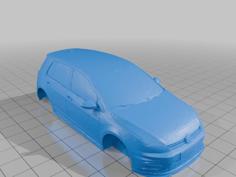 2019 Volkswagen Golf R-Line 3D Printer Model