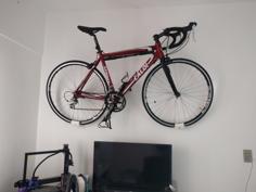 Road Bike Wall Mount 3D Printer Model