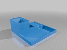 2D6 Dungeon Tray 3D Printer Model