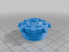 FUEL Sledge (1.9) Wheel (fits SCX10 III) 3D Printer Model