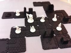 Scifi Quest Tiles 3D Printer Model