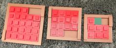 Survivor Removable Slide Puzzle 3-5 3D Printer Model