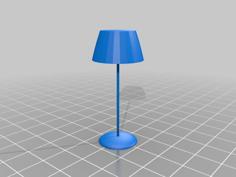 Bedside Lamp 3D Printer Model