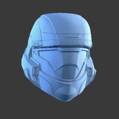 Halo 3: ODST Inspired Helmet (e3 Recon/live Action Version) 3D Printer Model