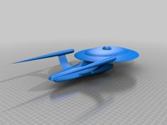 Neo Galaxy-Star Trek 3D Printer Model