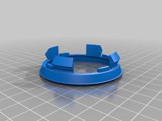 Wheel Cap 56 Mm To 60 Mm Adapter 3D Printer Model