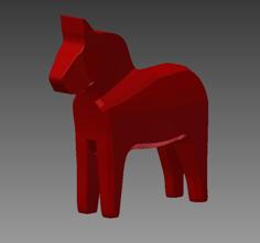 Dala Horse 3D Printer Model