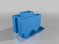 Scissor Lift Cubby 3D Printer Model