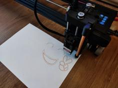 Rolling Plotter (aka Porta Plotty) 3D Printer Model