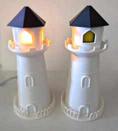 Lighthouse Night Light 3D Printer Model