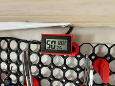 Multiboard Temp & Humidity Gauge Holder 3D Printer Model