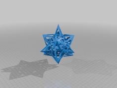 ESCHER STAR TRUNCATED OCTAHEDRAL POLYKNOT 1 3D Printer Model