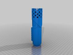 Nerf Takedown Barrel With Rail 3D Printer Model