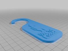 Use The Force Sign 3D Printer Model