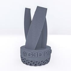 Trophée PLA-CF Carbone / Carbon Trophy – PLA-CF G3D PRO 3D Printer Model