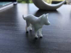 Tiny Wolf 3D Printer Model