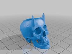 GHOST SKULL TIE CLIP 3D Printer Model