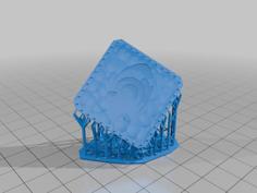 Hypnotized Blood Bowl Status Tile Token 3D Printer Model