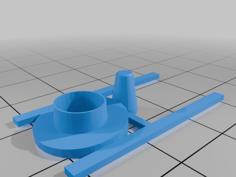 Replacement Back Part For Corgy Bedord Tractor 3D Printer Model