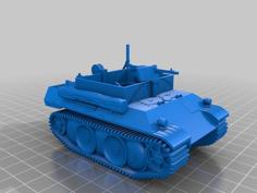 LEOPARDBERGPANZER (Fictioned) 3D Printer Model